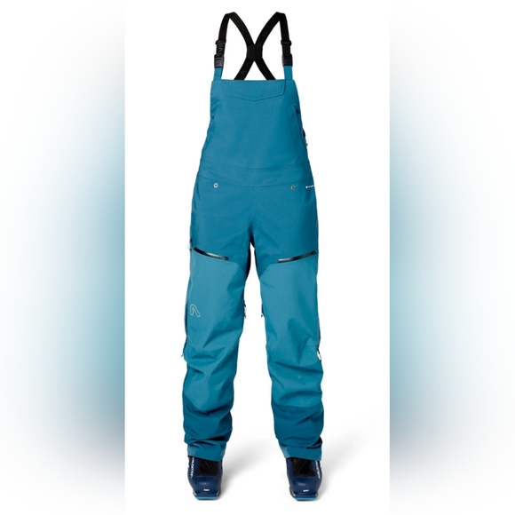 Flylow Pants - Flylow Moxie Bib Neptune Large